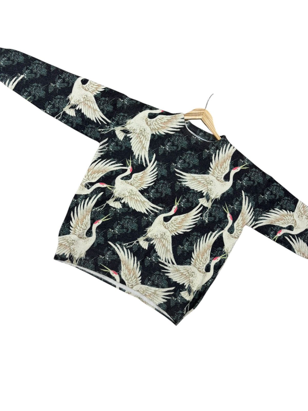 Vintage Vintage bird sweater Size US M / EU 48-50 / 2 - 2 Thumbnail