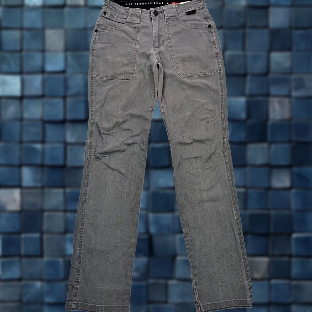 Wrangler Wrangler All Terrain Gear Hiking Pants Women 4 Gray Nylon Spandex Cotton 27x30 Regular Straight Pants Women 4 Size 27" / US 4 / IT 40 - 1 Thumbnail