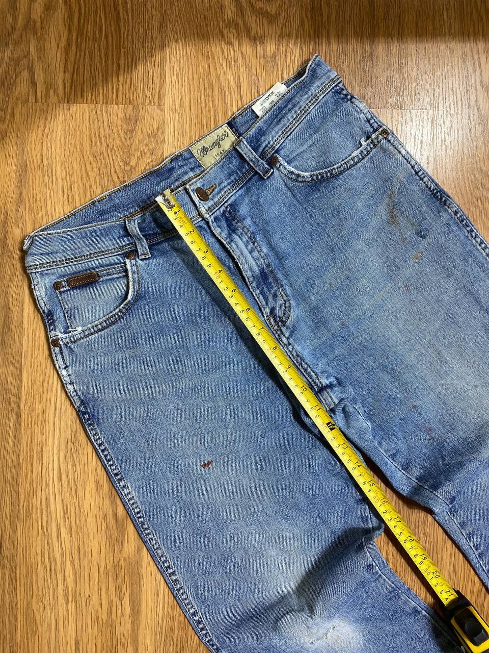 Wrangler VINTAGE FADED WRANGLER BLUE DENIM SKATER JEANS 34x30 Size US 34 / EU 50 - 11 Thumbnail