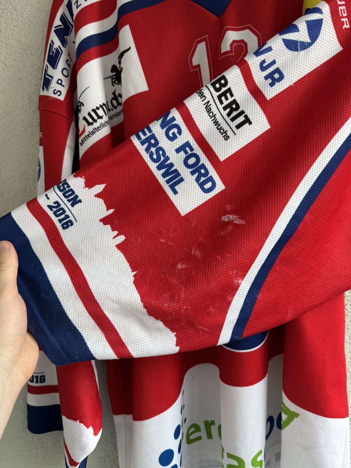 NHL Vintage Rapperswil Jona Lakers Ice Hockey Jersey Size US XL / EU 56 / 4 - 11 Thumbnail
