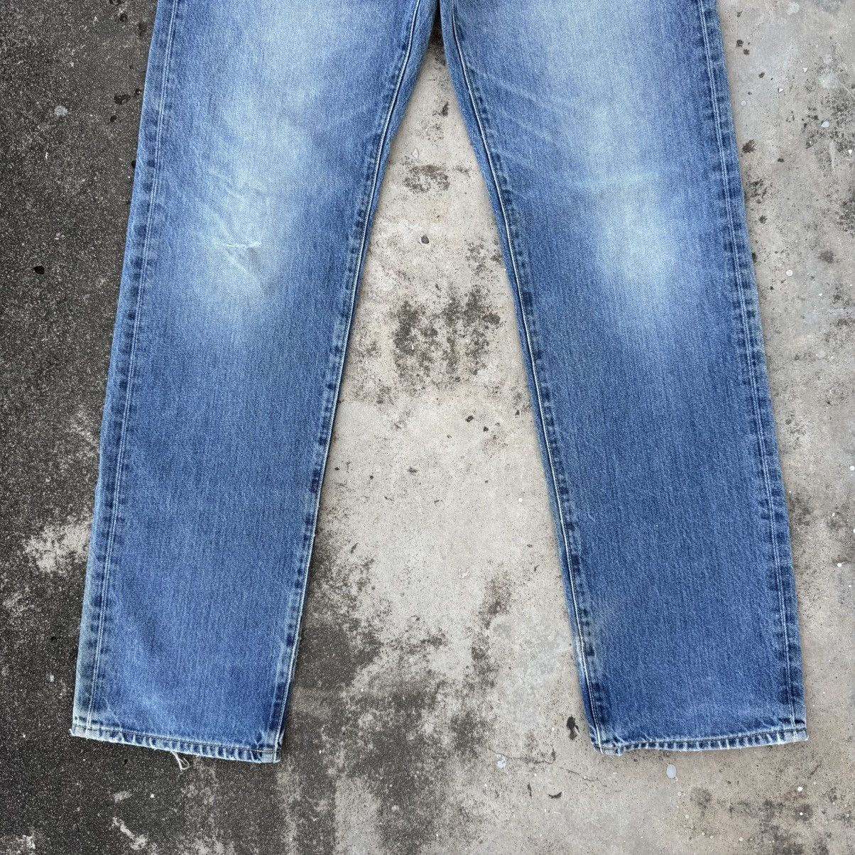 Japanese Brand VINTAGE JAPANESE FADED RIPPED JEAN DENIM PANTS Size US 33 - 3 Thumbnail