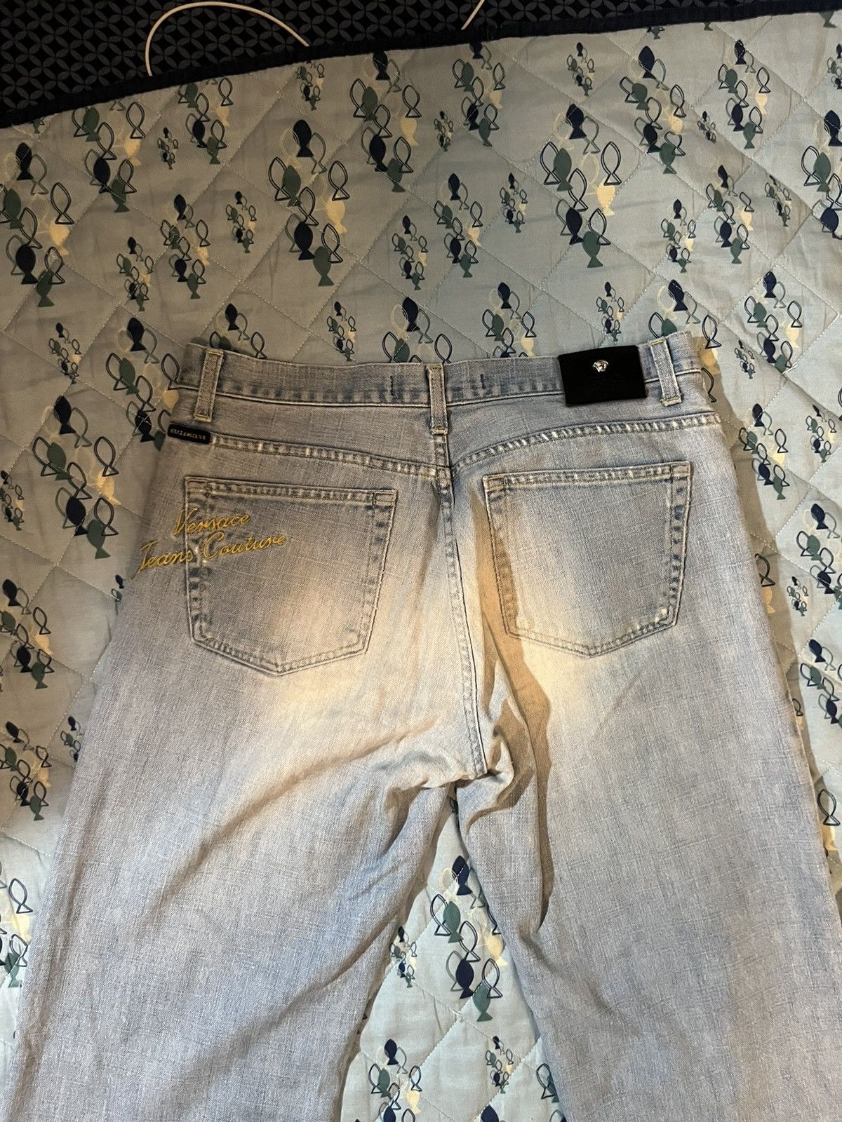 Versace Jeans Couture Versace Light Blue Denim Size US 32 / EU 48 - 5 Thumbnail