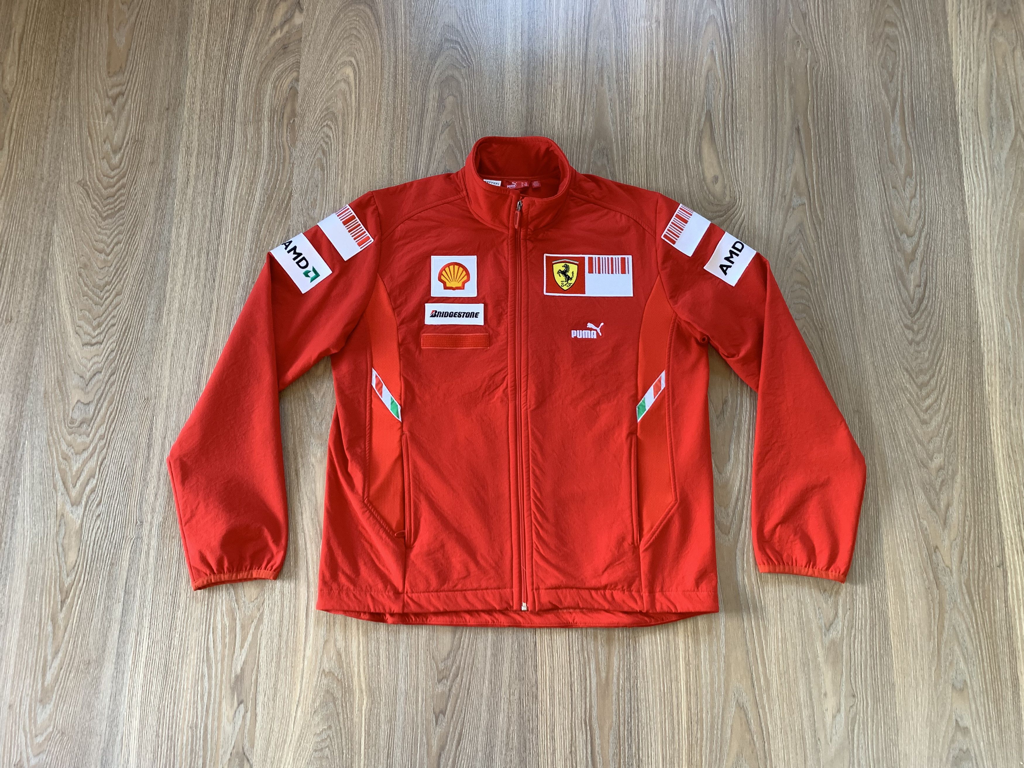 Puma Vintage Puma x Ferrari AMD Jacket | Grailed