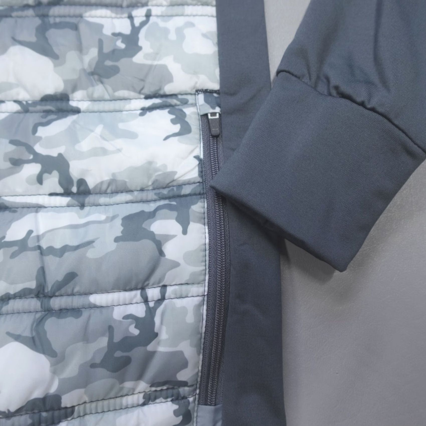 Vintage Straight Down Patton Jacket Full Zip Camo Grey 60380 Men's Size S Size US S / EU 44-46 / 1 - 4 Thumbnail