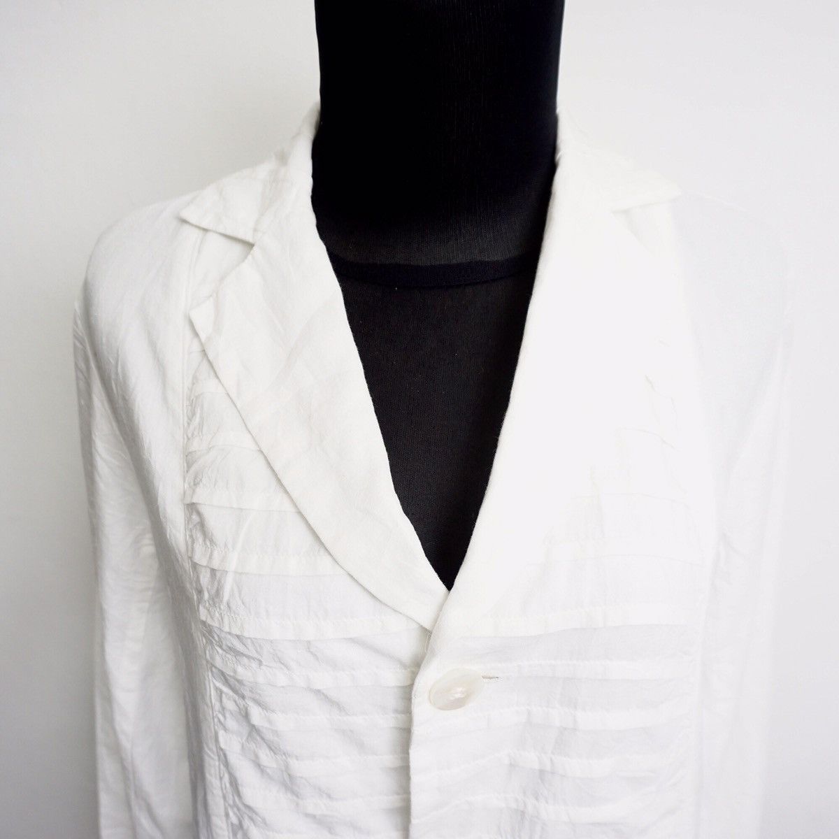 Issey Miyake × Japanese Brand Issey miyake Plantation line stripe pattern Size M / US 6-8 / IT 42-44 - 4 Thumbnail