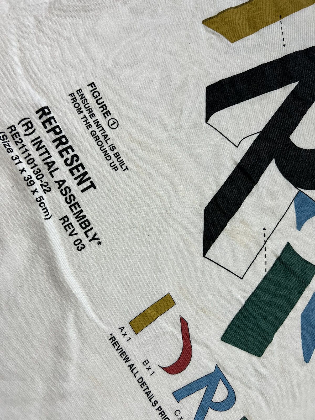 Represent Clo. Tshirt Represent big logo premium white oversize Size US M / EU 48-50 / 2 - 4 Thumbnail