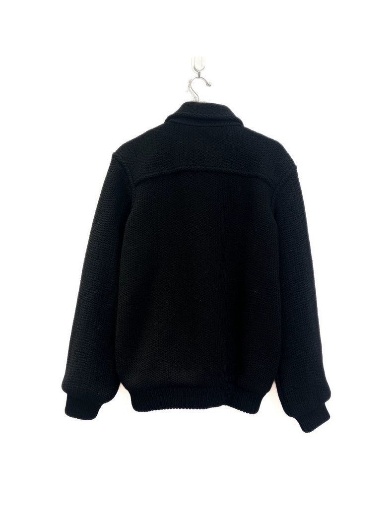 Saint Laurent Paris Saint Laurent Wool Knit Cardigan in Black-2507 Size US XL / EU 56 / 4 - 7 Thumbnail