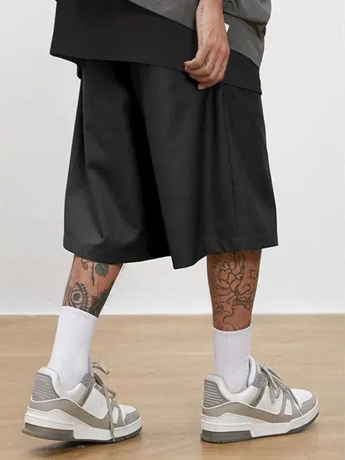 Jean Oversized DRIP Y2k Shorts drill Size US 34 / EU 50 - 3 Thumbnail