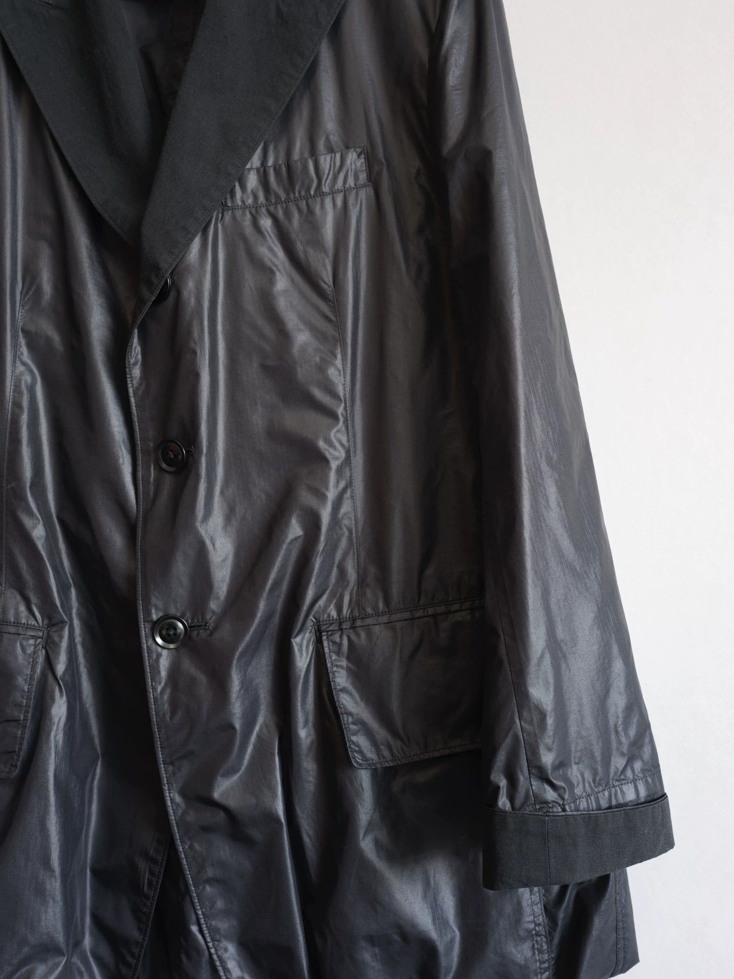 Yohji Yamamoto Yohji Yamamoto 13SS Decon Nylon Jacket J102 Size 2 Size US M / EU 48-50 / 2 - 4 Thumbnail