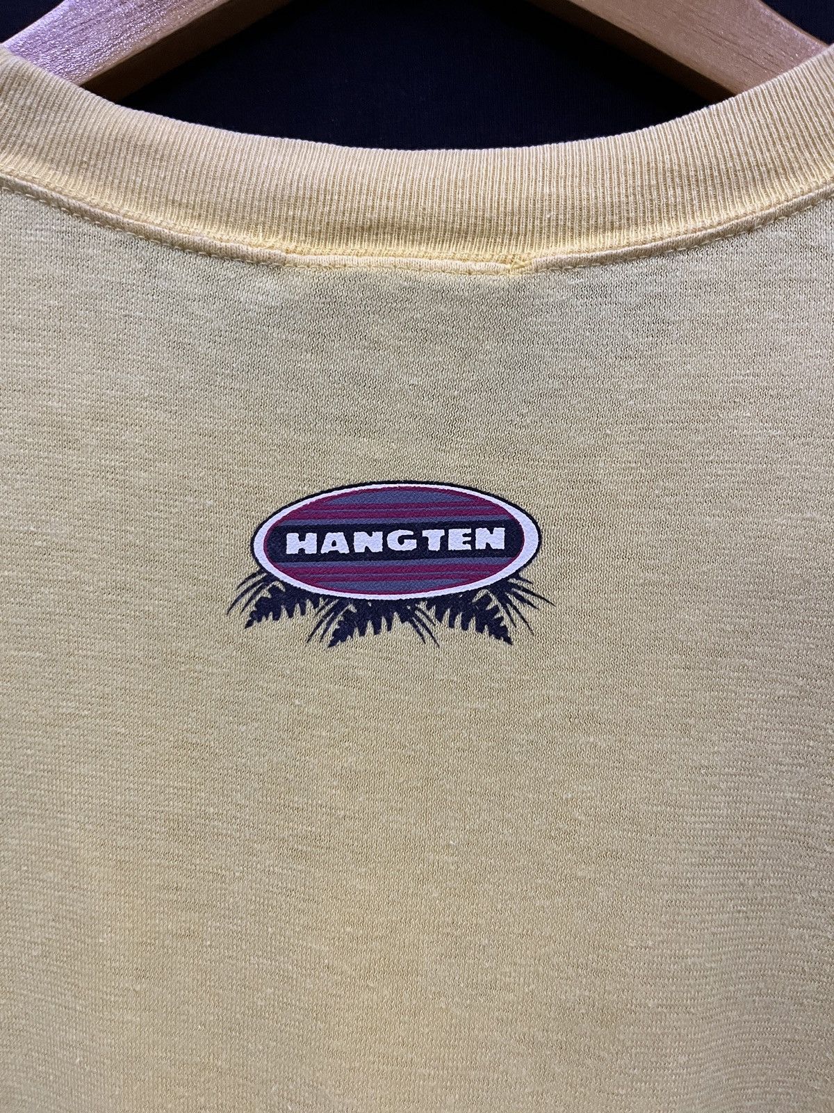 Hang Ten VINTAGE 90s HANG TEN SURFING TSHIRT Size US L / EU 52-54 / 3 - 6 Thumbnail