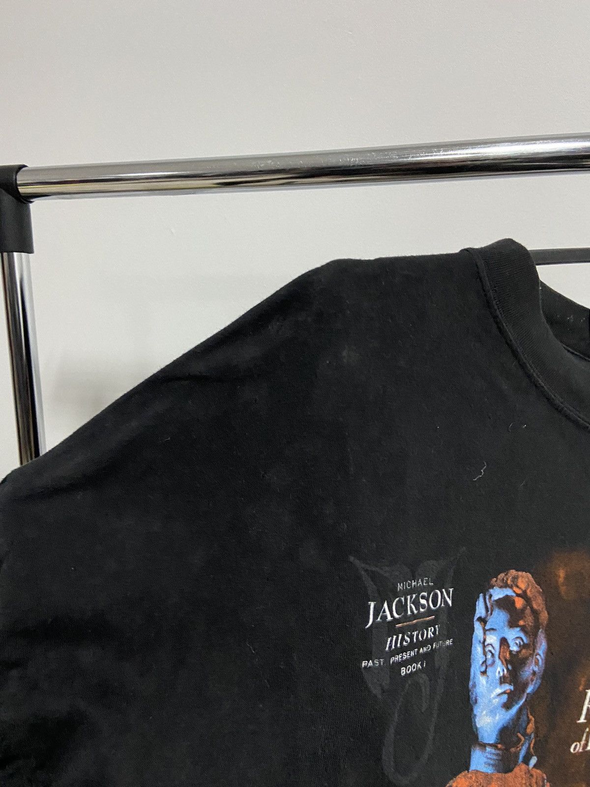 Band Tees × Michael Jackson × Vintage Michael Jackson king of pop 1994 vintage big print Size US XL / EU 56 / 4 - 7 Thumbnail