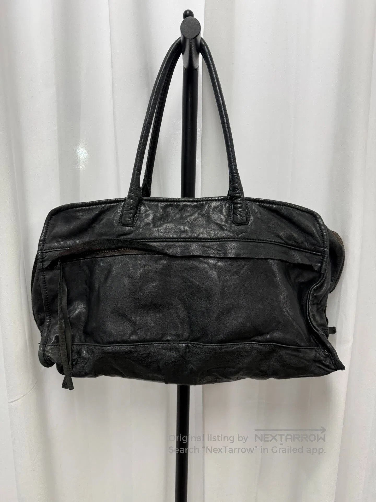 Yohji Yamamoto Yohji Yamamoto Leather Boston Bag. Size ONE SIZE - 1 Thumbnail