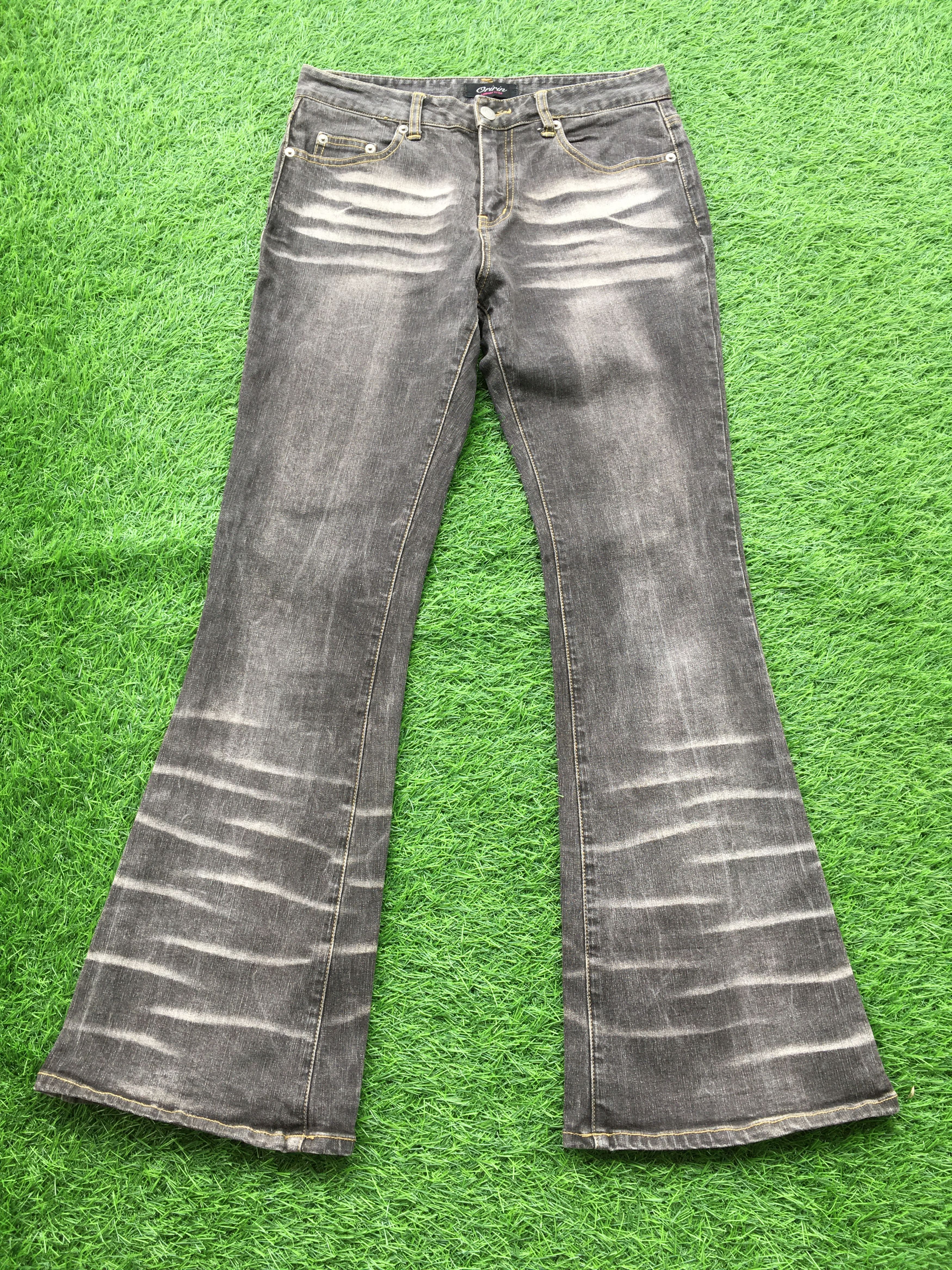 If Six Was Nine × Japanese Brand × Le Grande Bleu (L.G.B.) Japanese Black Flare Jeans D-1035 Size US 27 - 1 Thumbnail
