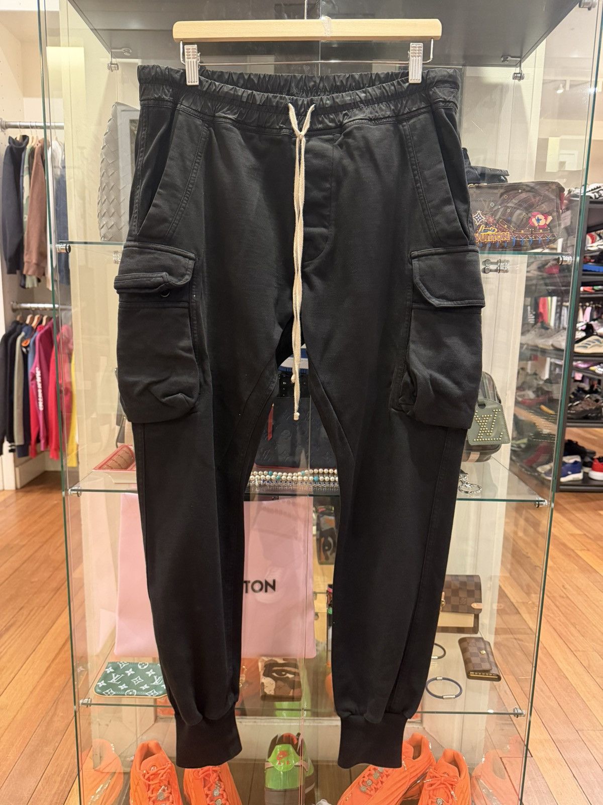 Rick Owens Rick Owens Cargo Jogger Sweatpants Size US 36 / EU 52 - 1 Thumbnail