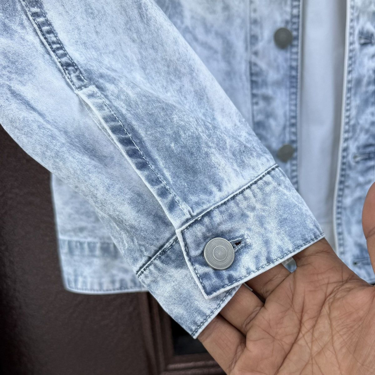 Blue Blue Japan Vintage Blue Blue Japan Acid Wash Denim Jacket Made In Japan Size US M / EU 48-50 / 2 - 11 Thumbnail