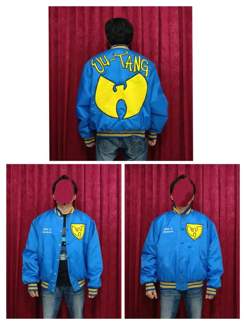 Other Vintage Birdie Varsity Jacket Custom Patch W Clan Hip Hop Size US XL / EU 56 / 4 - 9 Thumbnail