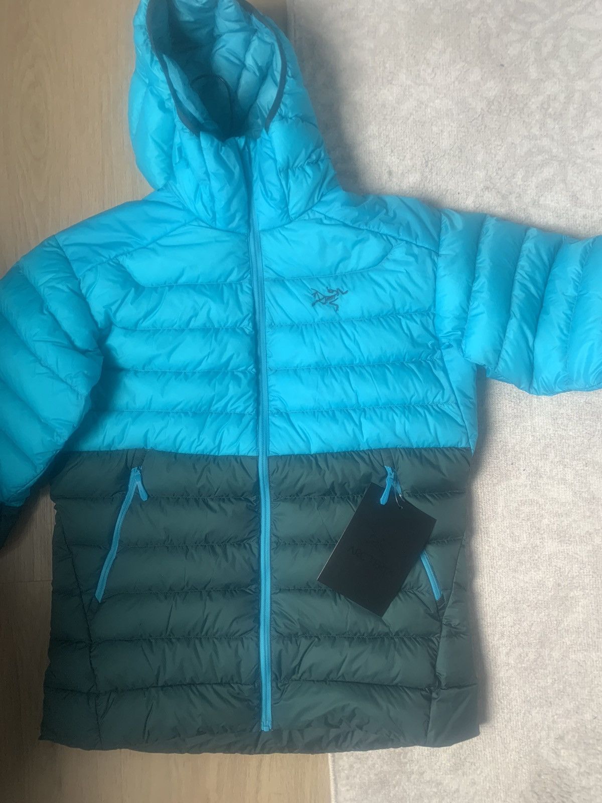 image of Arcteryx Cerium Hoody in Blue, Men's (Size XS)