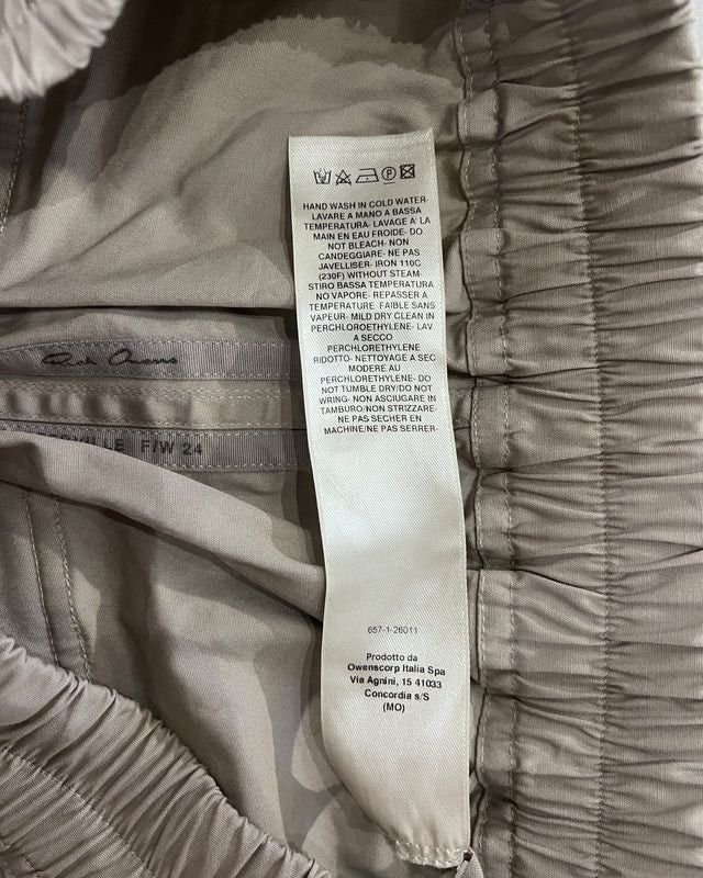 Rick Owens RICK OWENS FW2024 PORTERVILLE PEARL GETH BELA Size US 27 - 10 Thumbnail