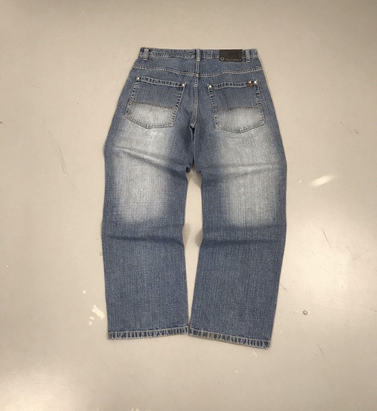 Southpole Vintage souhtpole brown tab denim Size US 36 / EU 52 - 1 Thumbnail