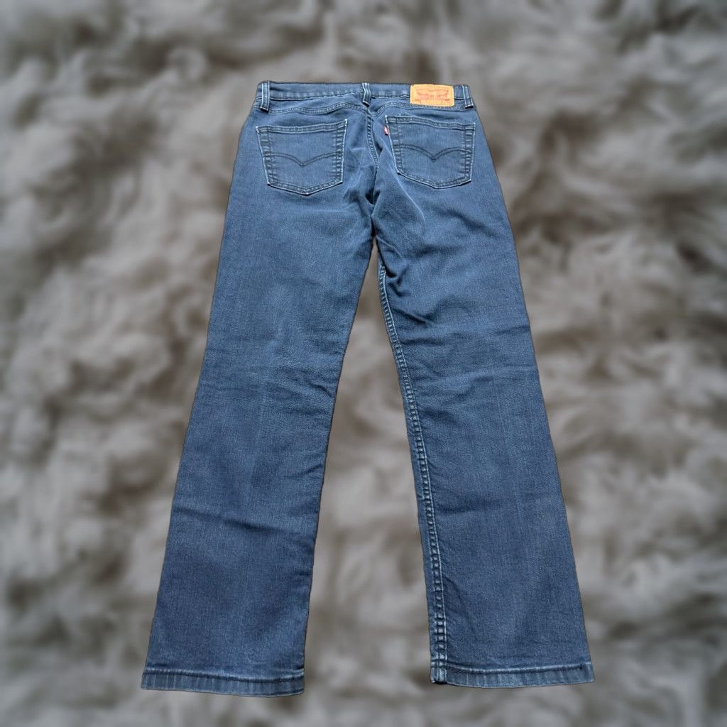 Levi's Levis 511 Slim Fit Jeans 32 Blue Denim 30 Inseam 5-Pocket Men Regular Size 32X30 Straight Rise Mid Size US 32 / EU 48 - 1 Thumbnail