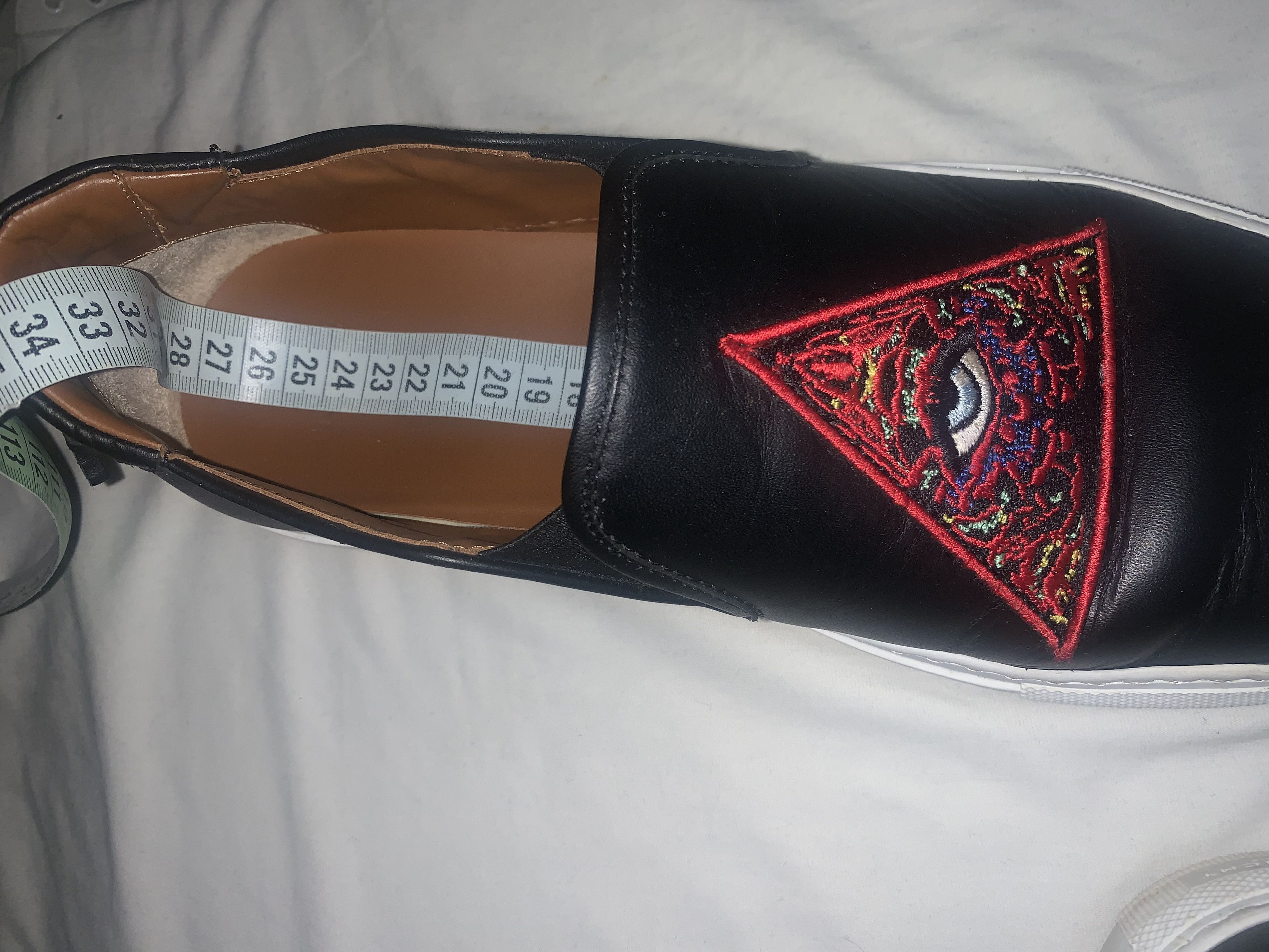 Givenchy Givenchy Appliquéd Leather Slip-On Sneakers Size US 8 / EU 41 - 4 Thumbnail