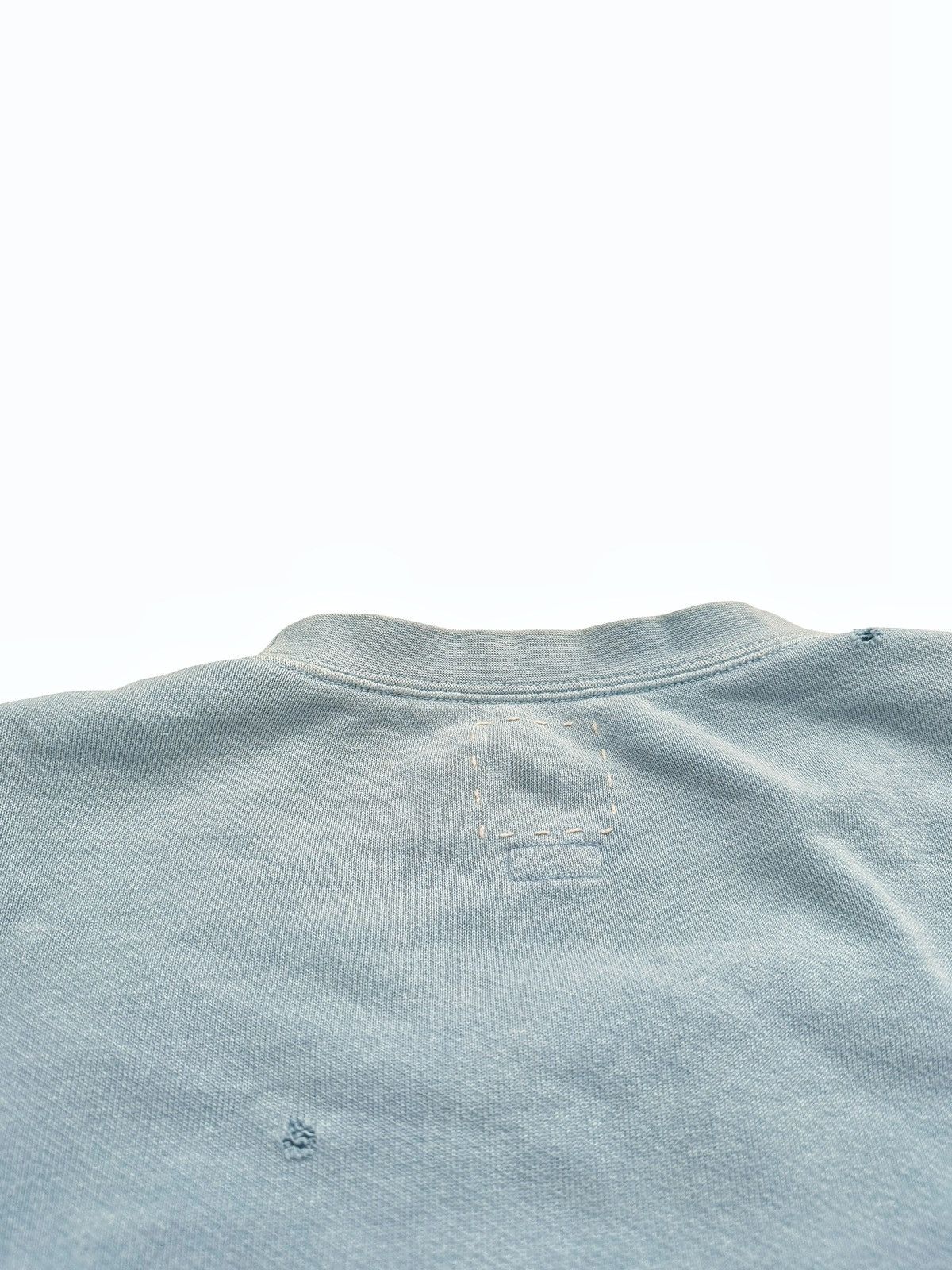 Visvim Jumbo SB Sweat DMGD Crewneck Blue Size US L / EU 52-54 / 3 - 7 Thumbnail