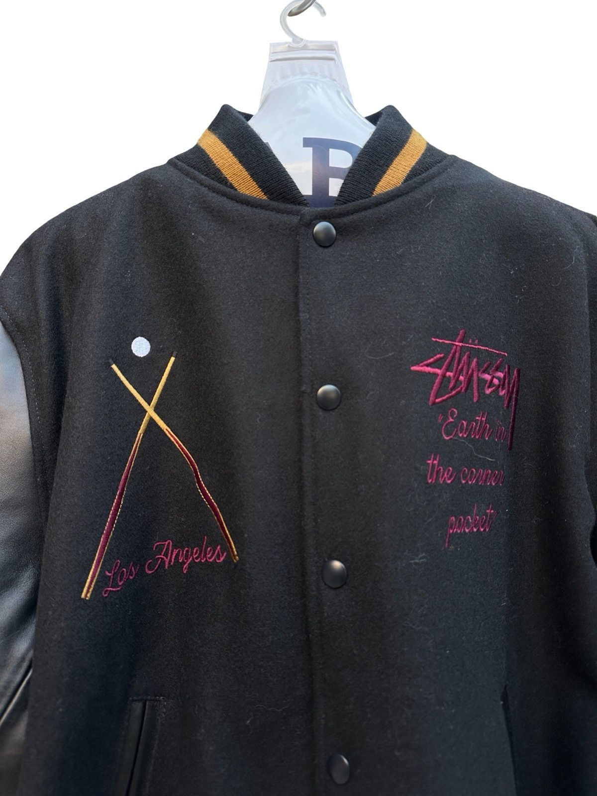 Stussy Stussy 40th Anniversary IST Varsity Jacket Size US L / EU 52-54 / 3 - 3 Thumbnail