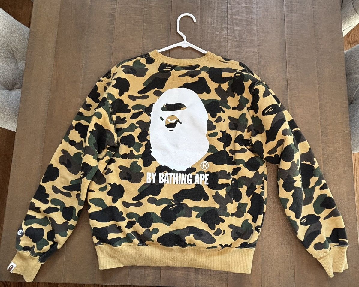 Bape × Champion Bape x Champion 1st Camo Crewneck Size US XL / EU 56 / 4 - 2 Thumbnail