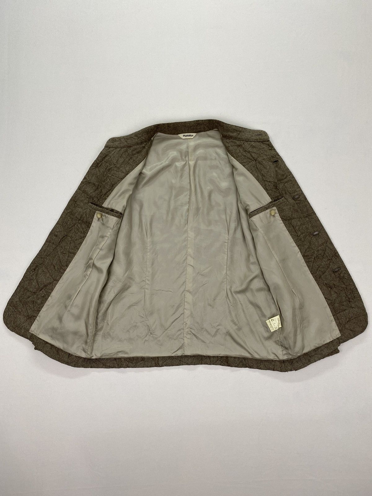 Issey Miyake Plantation Issey Miyake Wrinkle Wool Jacket Size US S / EU 44-46 / 1 - 8 Thumbnail
