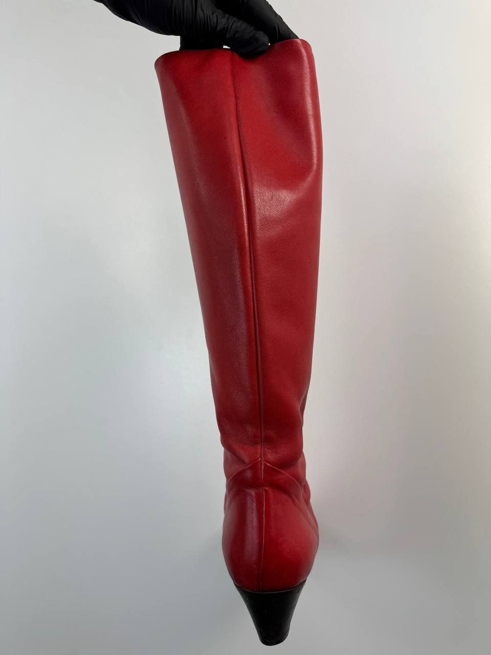 Daniel Hechter Vintage Italian Daniel Hechter Leather Knee High Boots 37 Size US 5 / IT 35 - 2 Thumbnail