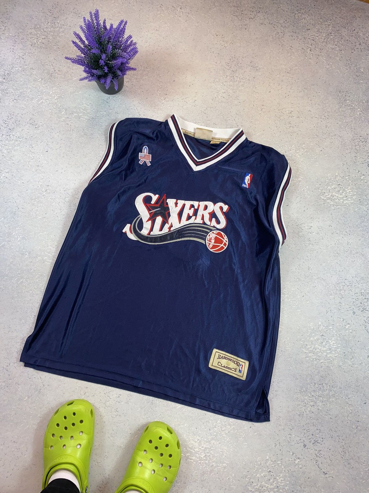 NBA Harwood Classic NBA Sixers Iverson #3 Jersey Size US XL / EU 56 / 4 - 1 Thumbnail