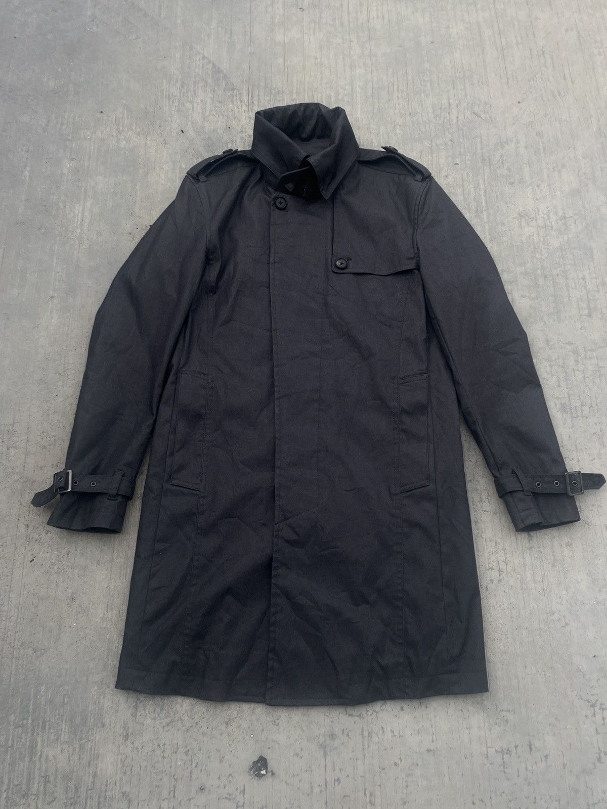 SCHLUSSEL TRENCH COAT ARCHIVE PUNK JAPANESE IF SIX WAS NINE