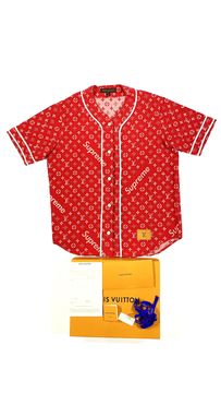 Lv supreme best sale baseball jersey