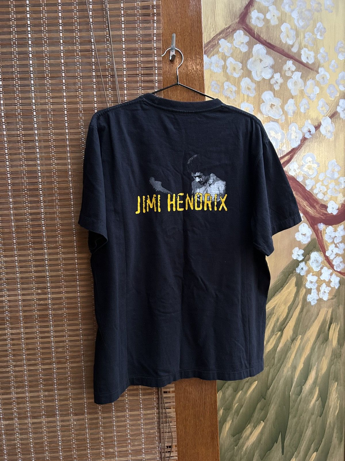 Jimi Hendrix 90s Jimi Hendrix Black Single Stitch T-shirt Size US M / EU 48-50 / 2 - 2 Thumbnail