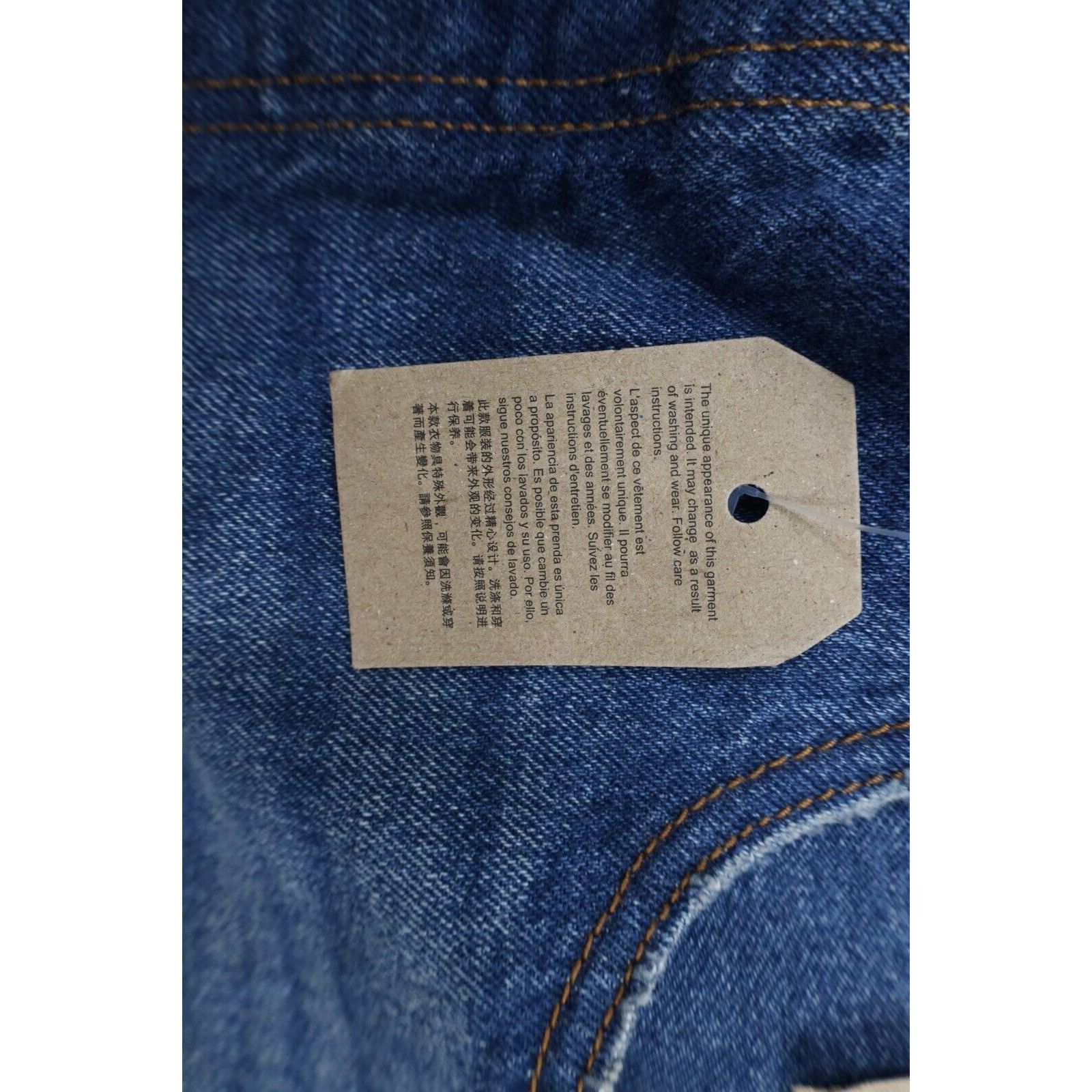 Levi's New Levis 501 Original Fit Button Fly Cut Off Denim Shorts Size US 34 / EU 50 - 5 Thumbnail
