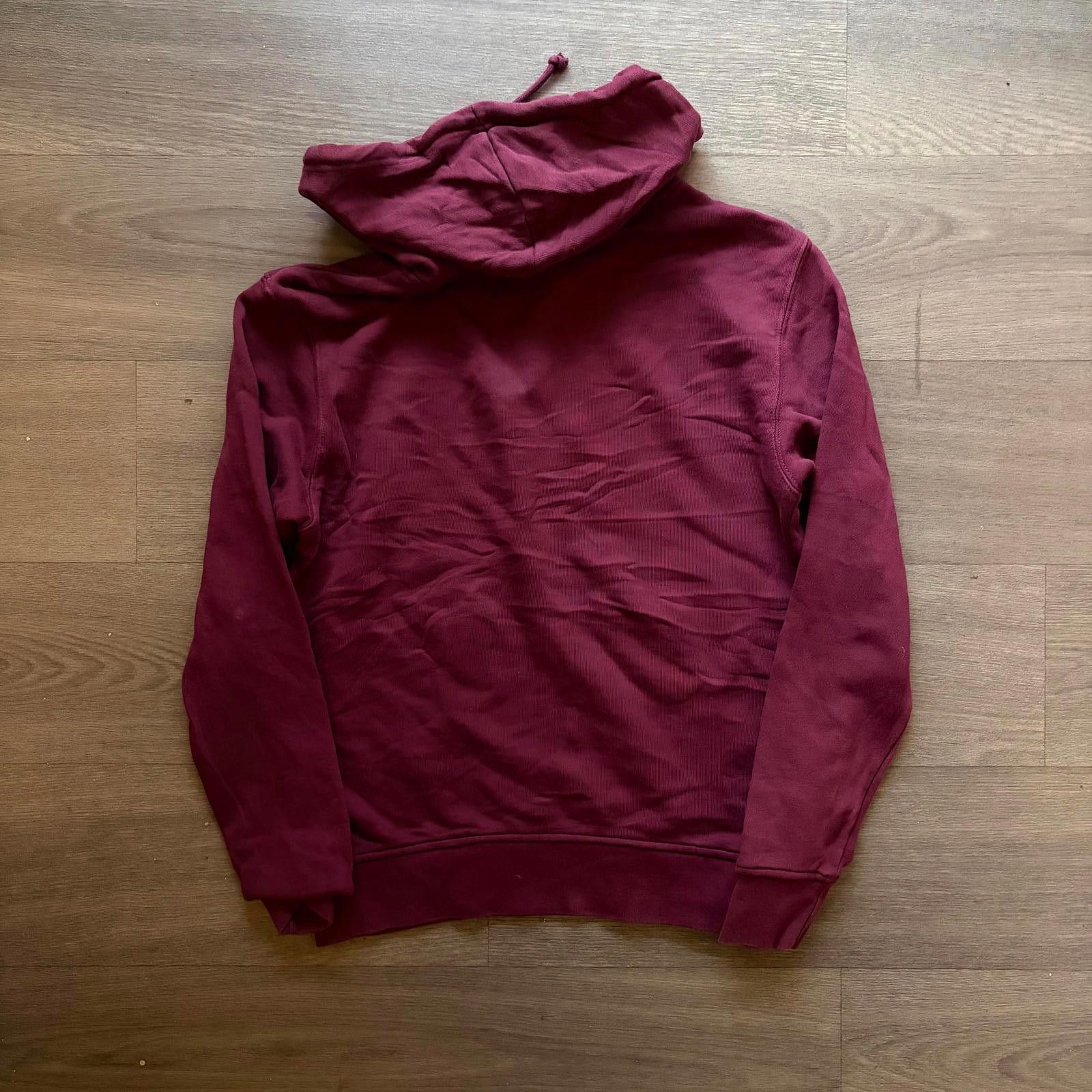 Adidas Adidas Burgundy Hoodie Y2K Size S / US 4 / IT 40 - 4 Thumbnail