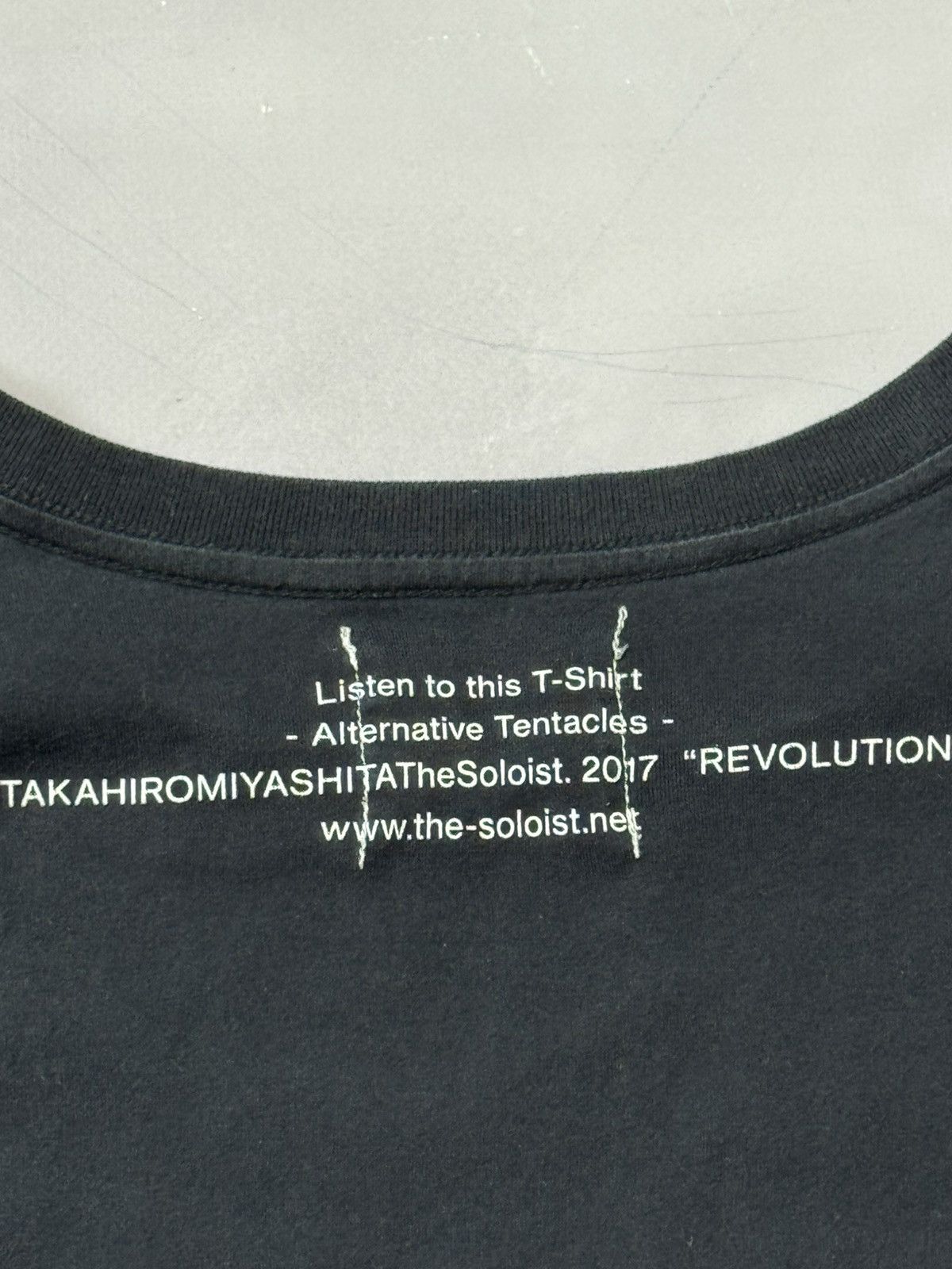 Takahiromiyashita The Soloist. Aw17 The Soloist Revolution L/S Tee(Black/L) Size US L / EU 52-54 / 3 - 7 Thumbnail