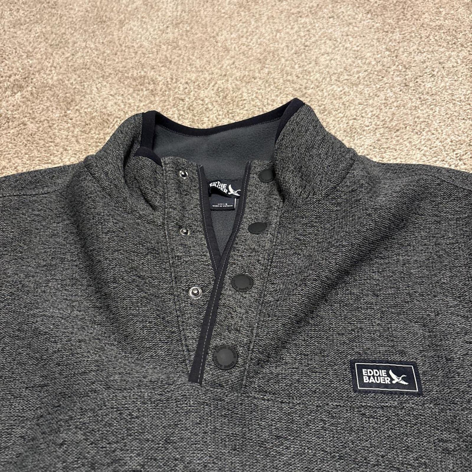 Eddie Bauer Eddie bauer grey quarter quarter button up Size US S / EU 44-46 / 1 - 2 Thumbnail