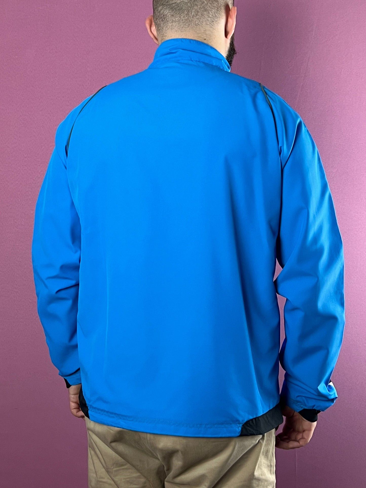 Hummel × Vintage Hummel Vintage Men's Side Tape Running Windbreaker Jacket-L Size US M / EU 48-50 / 2 - 3 Thumbnail