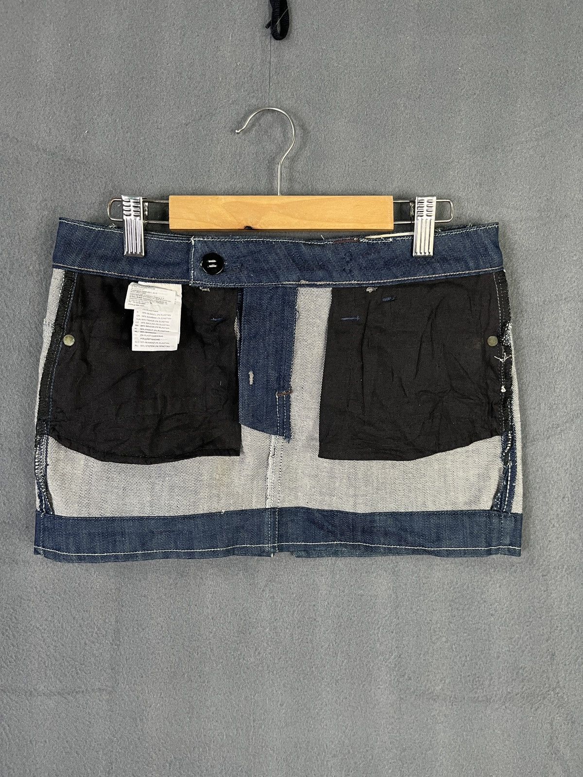 G-Star × Japanese Brand G Star Raw Denim Minic Mini Skirt Size 29" - 10 Thumbnail