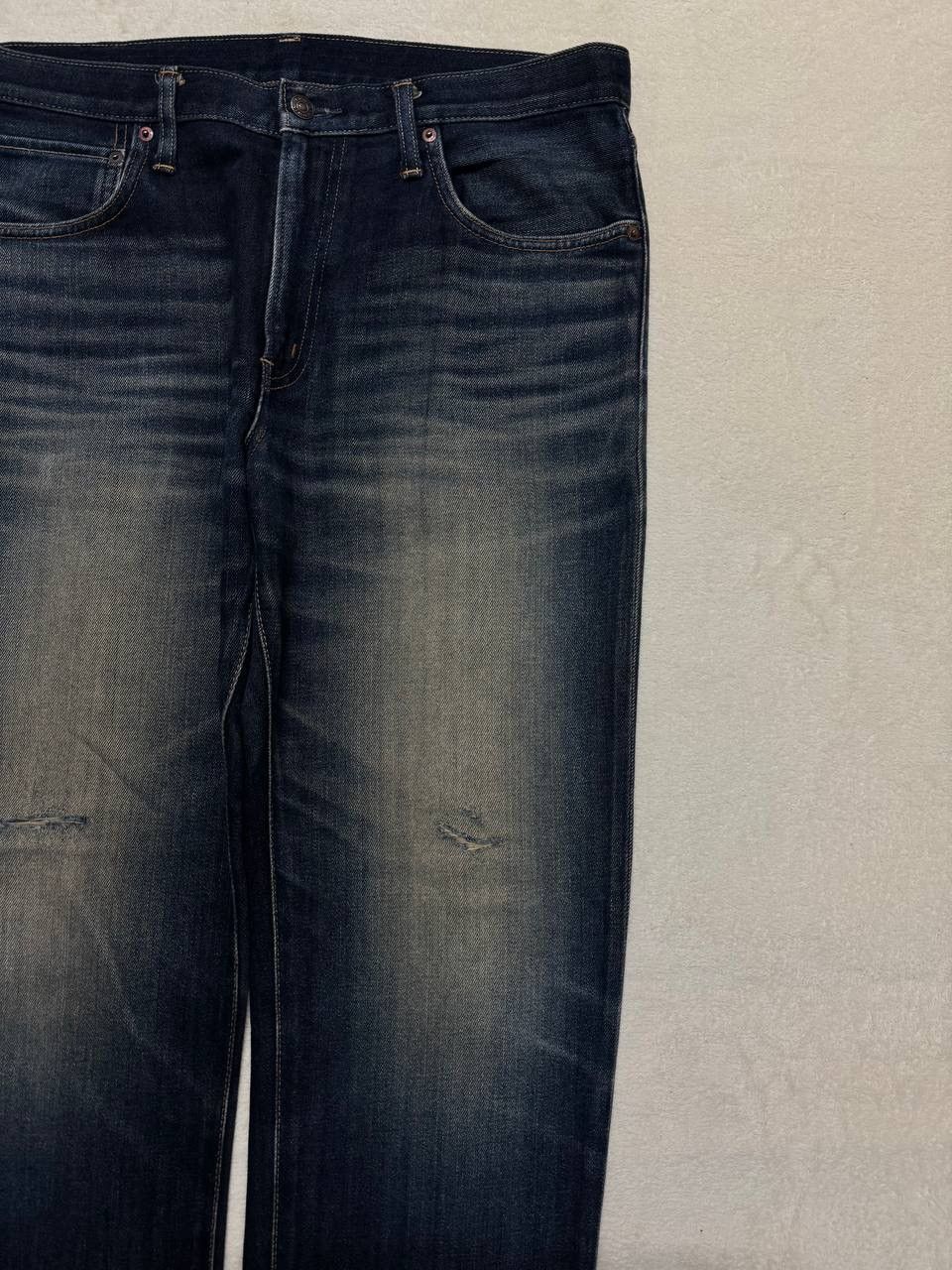 Edwin INSANE Edwin Rusty Mudwash Distress Dark Jean Made In Japan Size US 35 - 5 Thumbnail