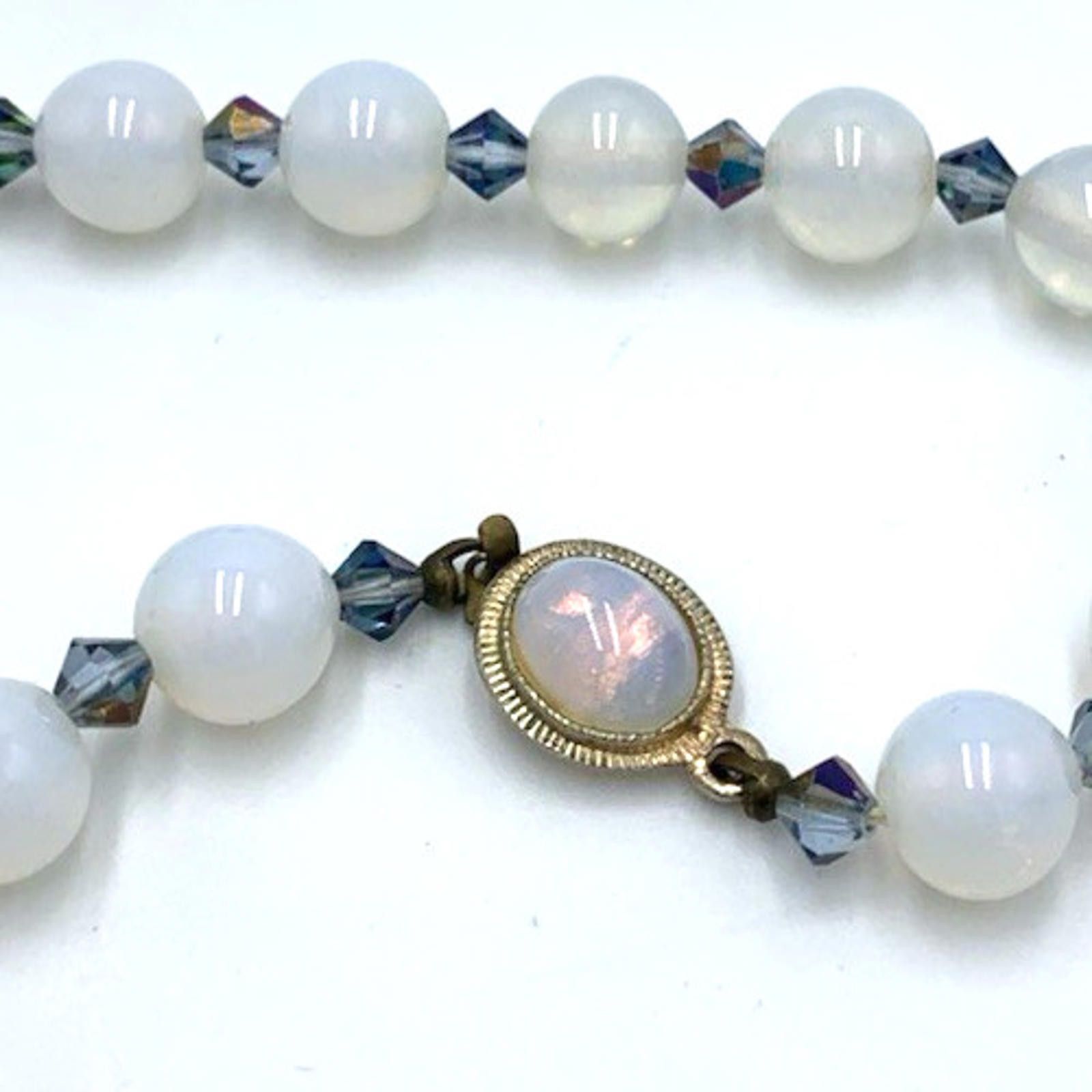 Other Art Deco Opalescent Opalite/Opaline Moonglow Necklace Japan Size ONE SIZE - 4 Thumbnail