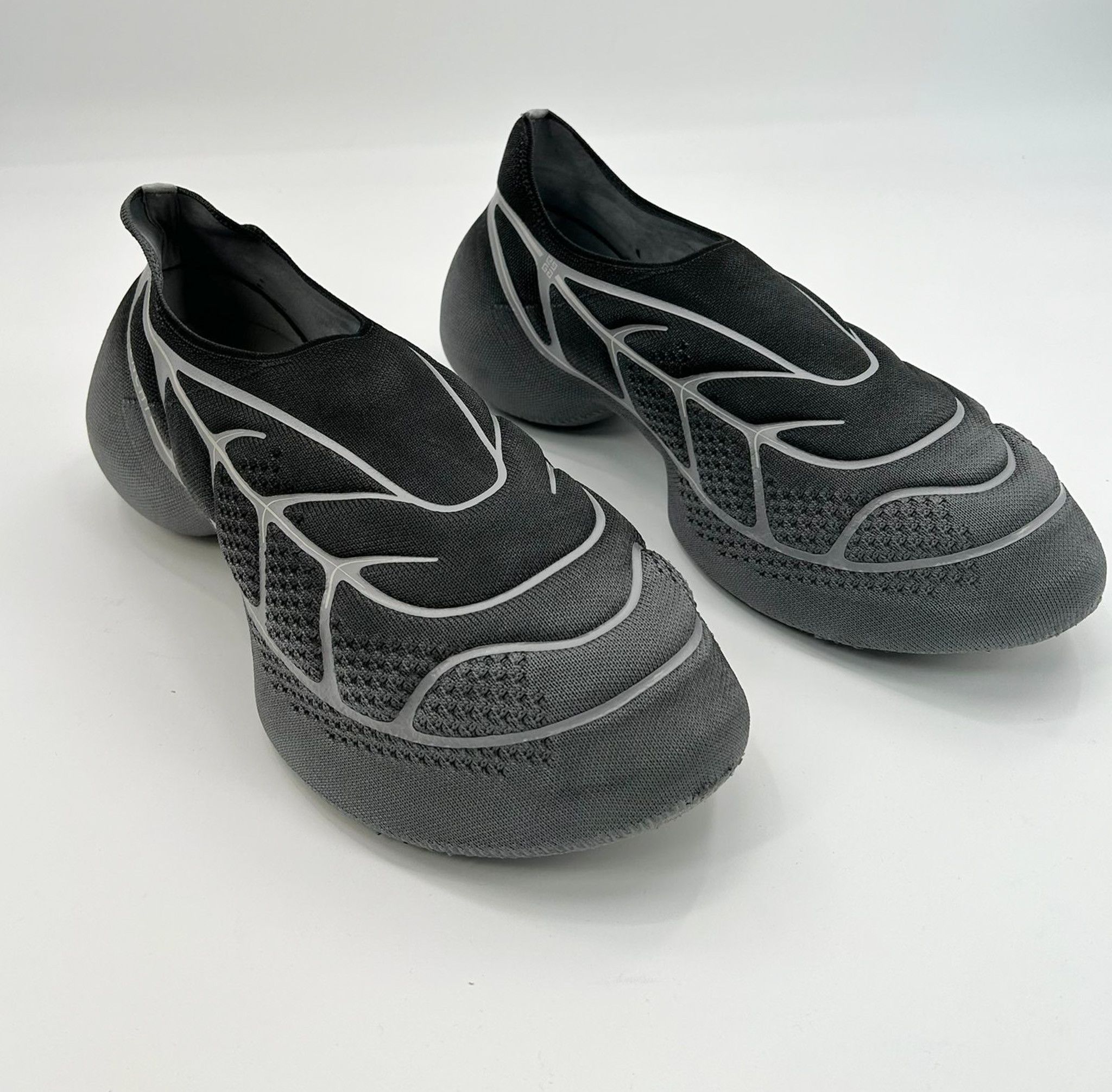 Givenchy Givenchy Black/Grey TK-360 Plus Sneakers Size US 15 / EU 48 - 1 Thumbnail