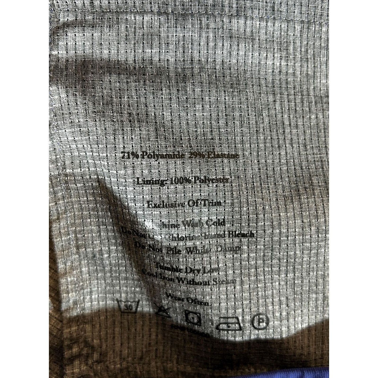 Vintage Greyson Mens Chino Pants 36x32 Blue Lightweight Stretch Flat Front Golf Casual Size US 36 / EU 52 - 7 Thumbnail