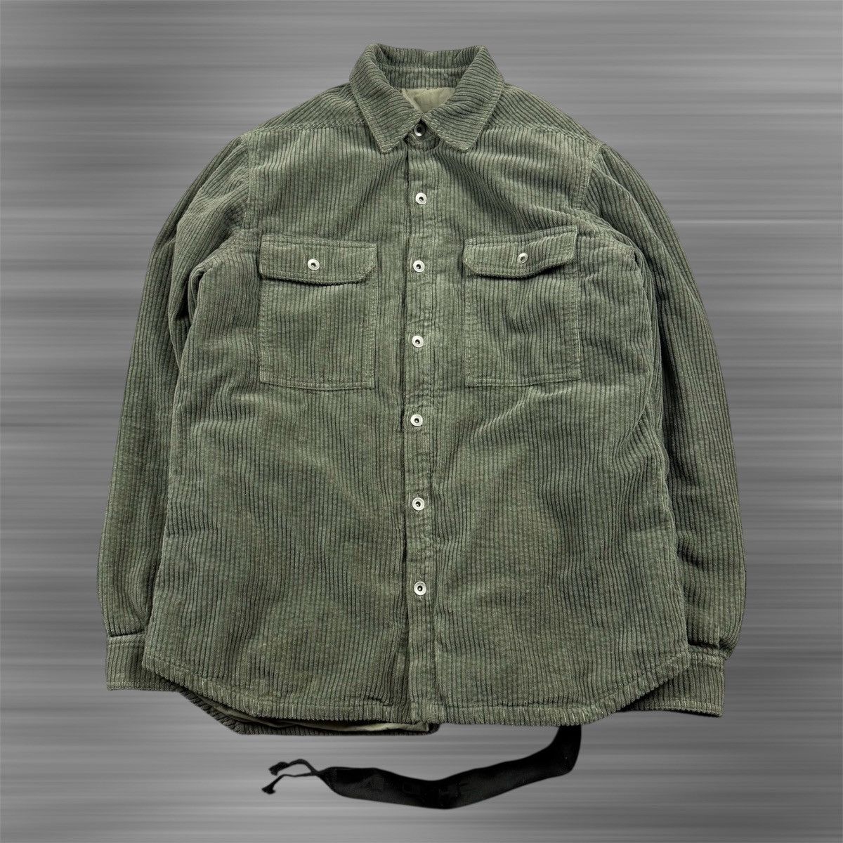 Rick Owens Rick Owens DRKSHDW Woven Padded Jacket Outershirt Size US S / EU 44-46 / 1 - 1 Thumbnail