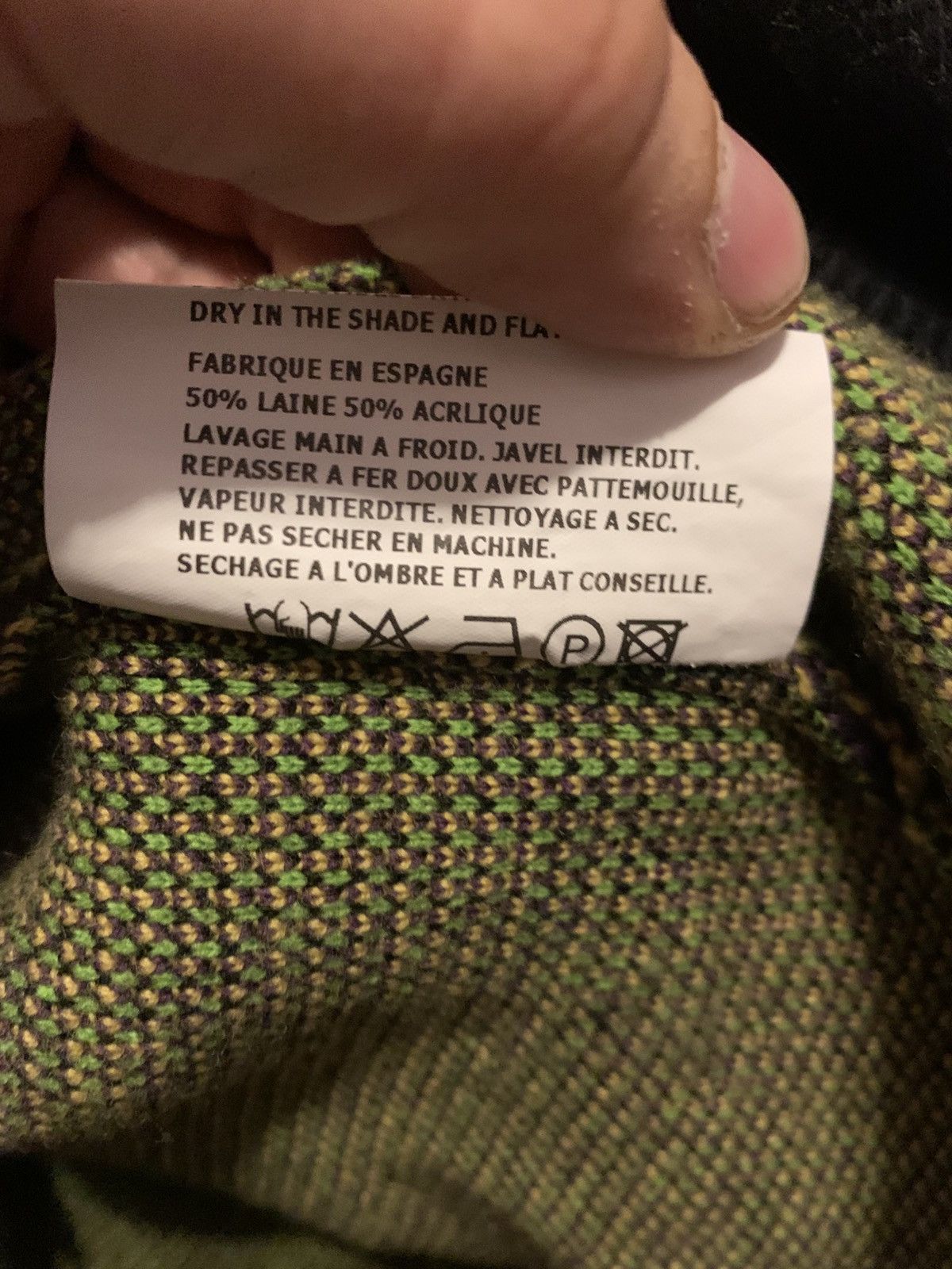 Gosha Rubchinskiy Gosha abstract knit turtleneck Size US L / EU 52-54 / 3 - 7 Thumbnail