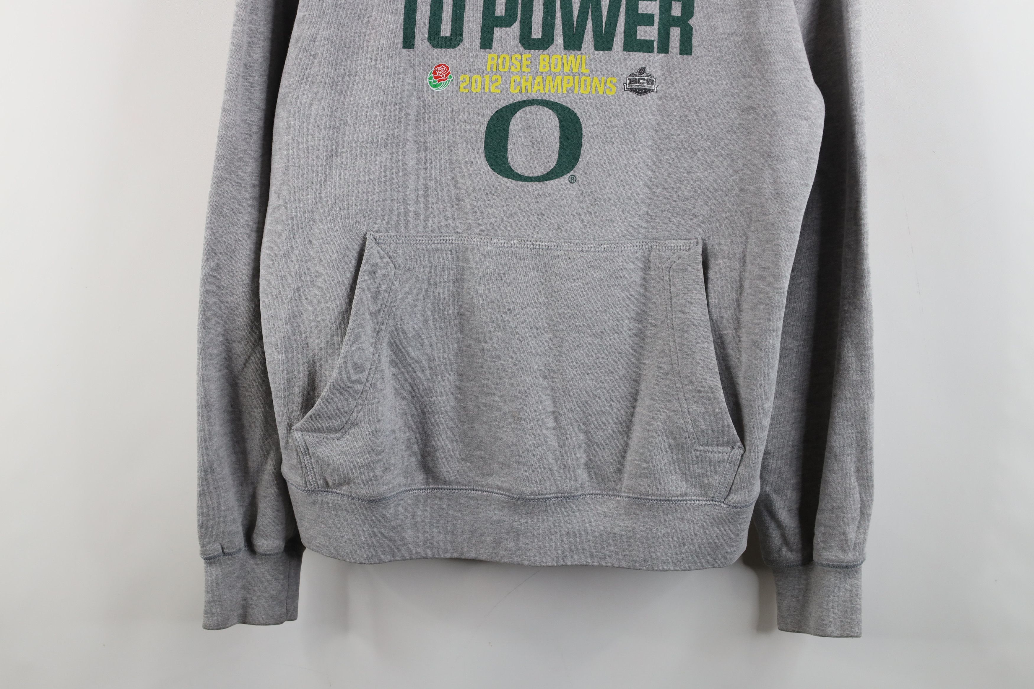 Nike × Vintage Nike Bowl Champs University of Oregon Football Hoodie Gray Size US M / EU 48-50 / 2 - 3 Thumbnail