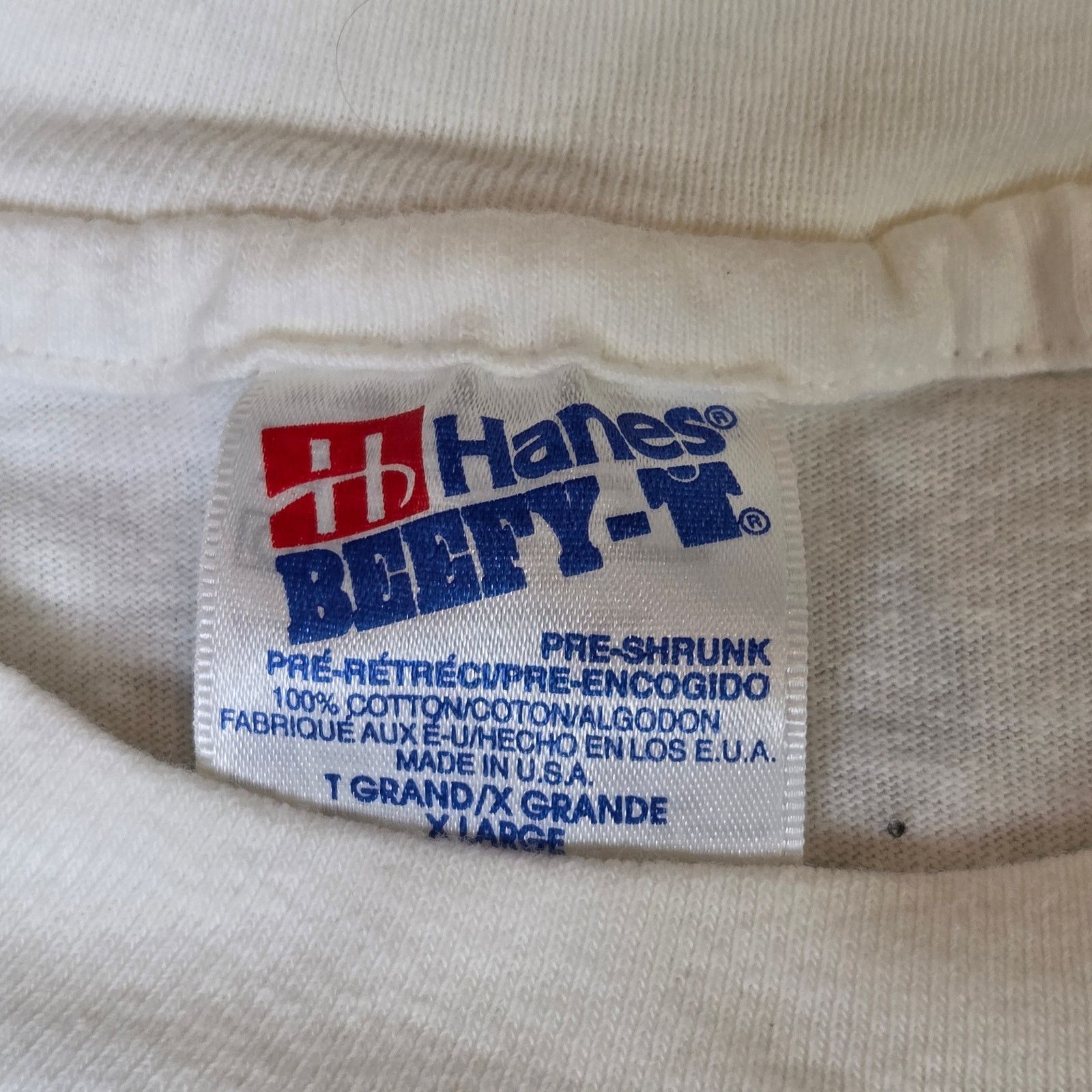Hanes Hooters Atlanta GA Signed Vintage Tee XL USA Size US XL / EU 56 / 4 - 8 Thumbnail