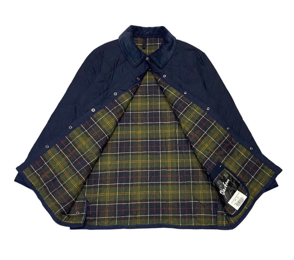 Barbour Barbour Heritage Liddesdale Quilted Snap Button Jacket Size US L / EU 52-54 / 3 - 7 Thumbnail