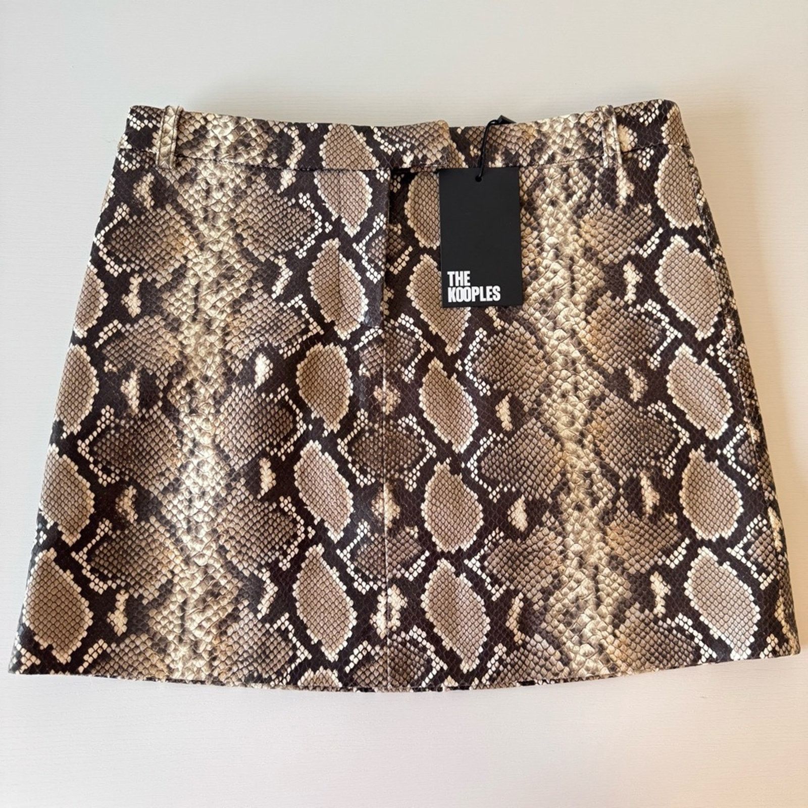 The Kooples New! The Kooples Python Mini Skirt, Size 1 (US S) Size 26" / US 2 / IT 38 - 1 Thumbnail